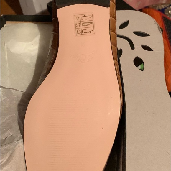 J Crew Croc Embossed lLeather Smoking Slipper NIB size 9 - Picture 3 of 5